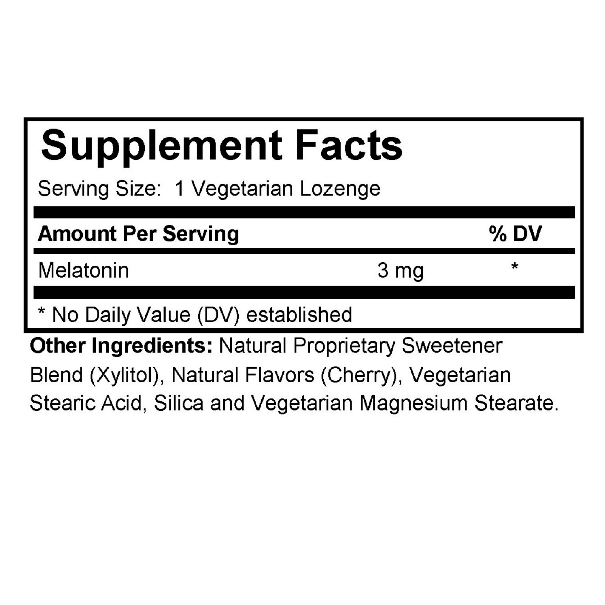 Melatonin 3mg Lozenge