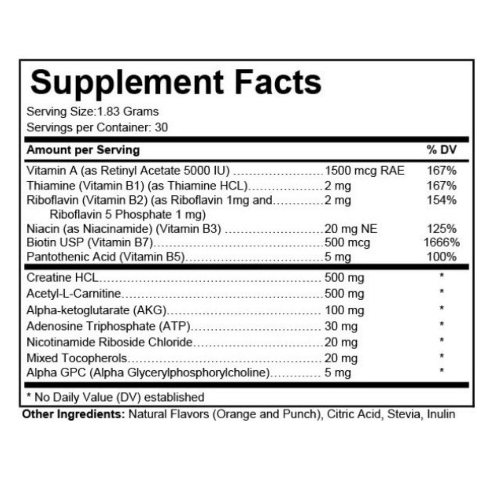 Mitochondrial Support